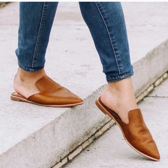 MADEWELL The Gemma Mule in Leather Size 8.5 - Picture 13 of 15